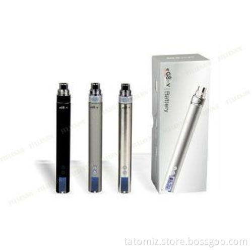 900mAh eGo-VV Variable Voltage E Cig With LCD Display , 3v